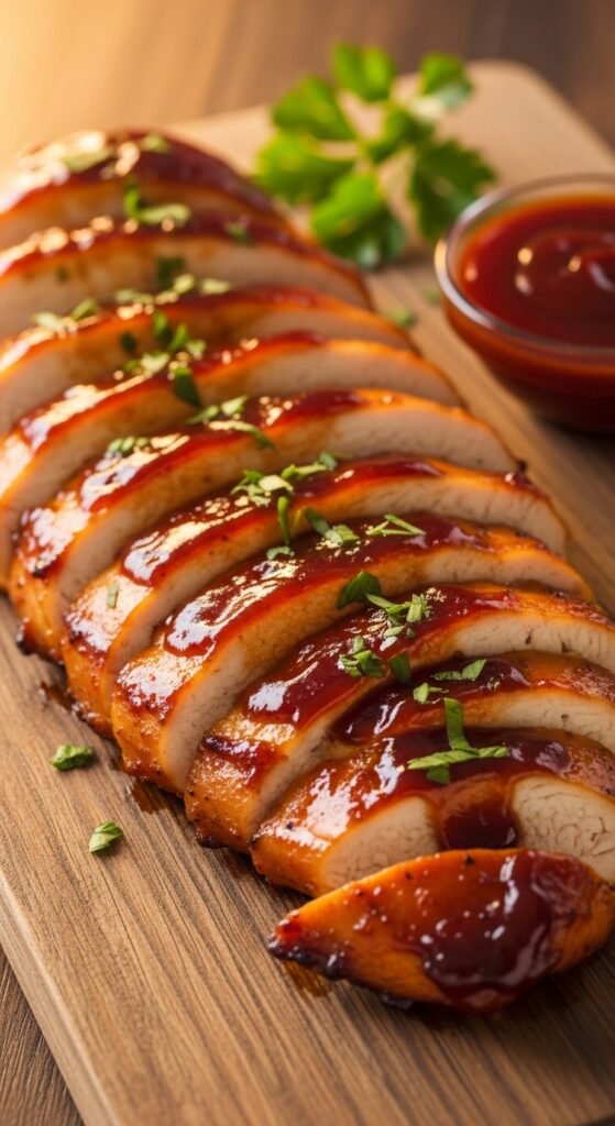 Step 5: Apply the BBQ Sauce