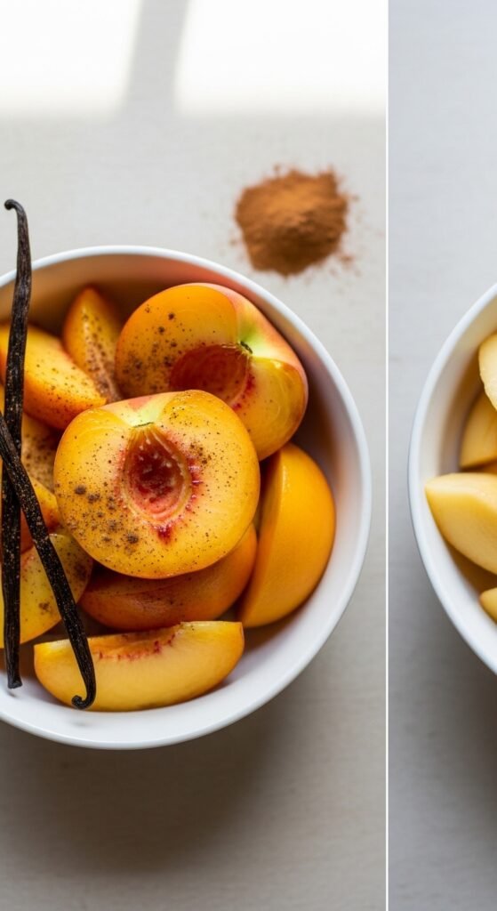 My peaches taste bland!