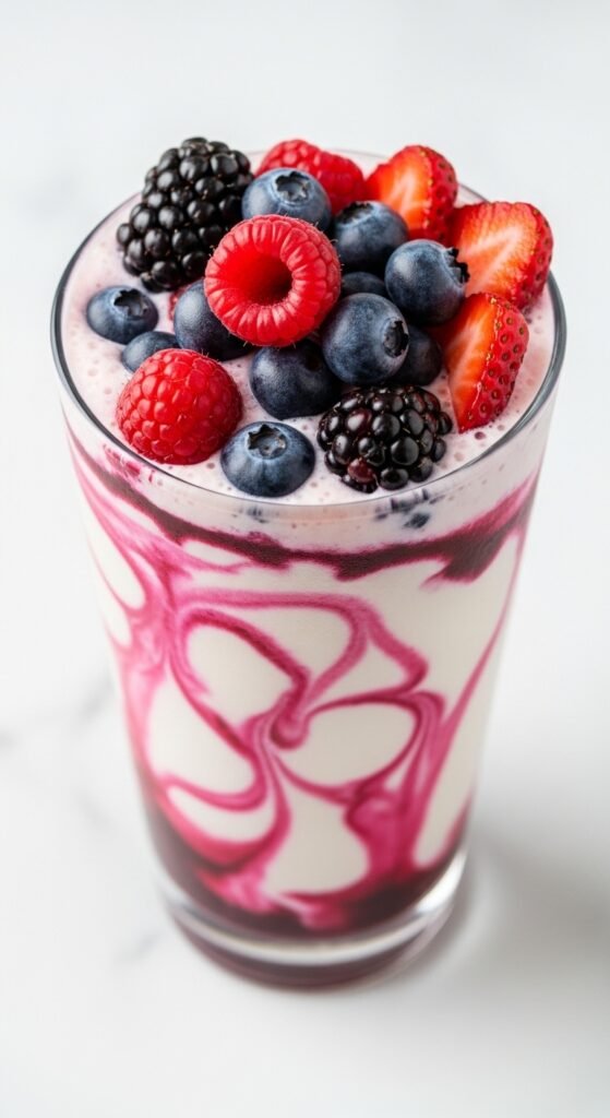 Vanilla Berry Swirl