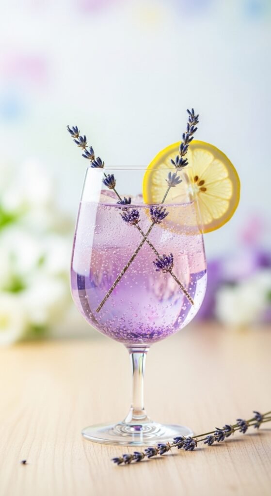 Recipe 9: Lavender Lemonade Sparkle
