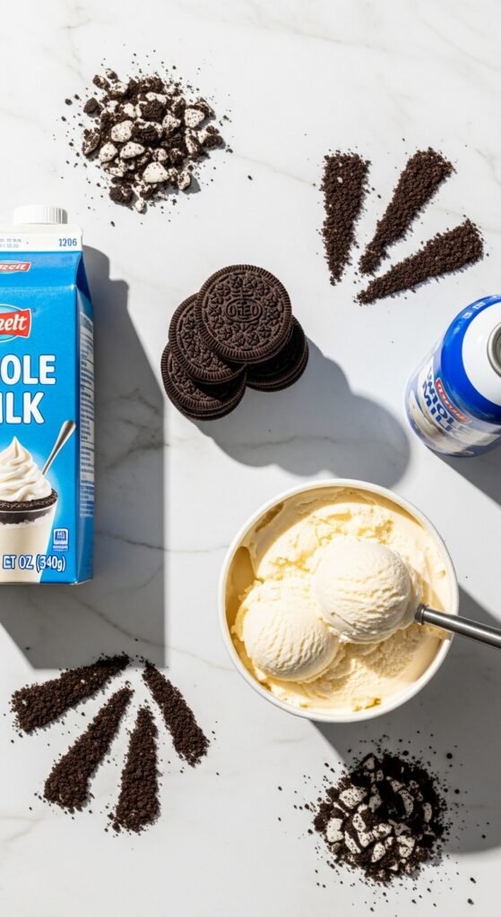 7. Cookies and Cream Overload Milkshake