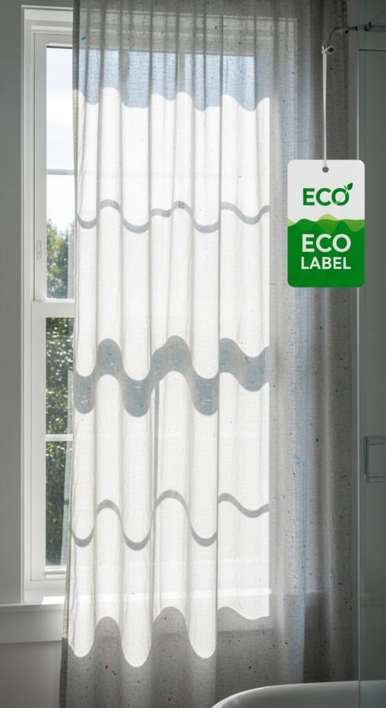 20. Printed Tropical Curtains