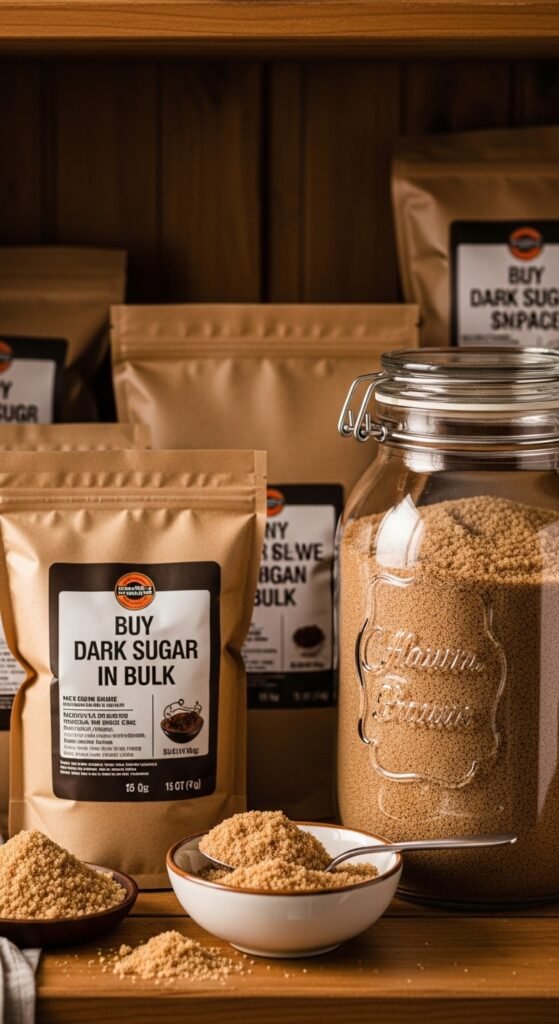 Buy Dark Brown Sugar in Bulk