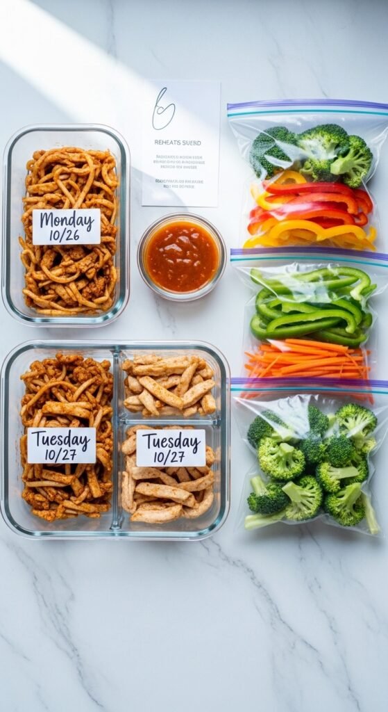 Meal Prep & Storage (Because Life is Busy)
