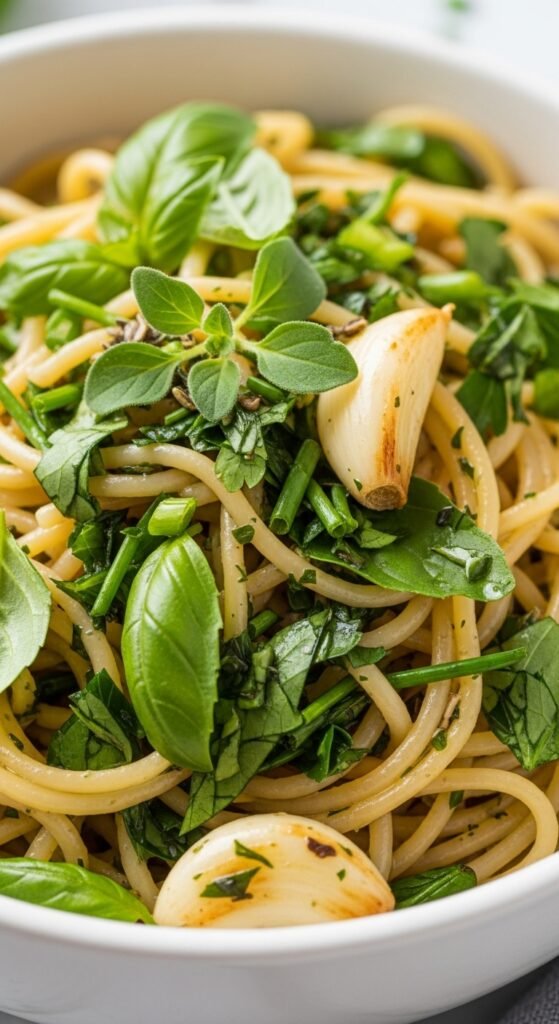 9. Chicken and Broccoli Garlic Butter Noodles