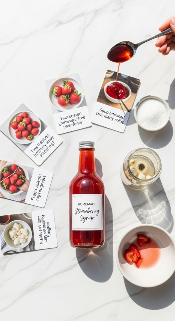 The Economics of Homemade Strawberry Syrup