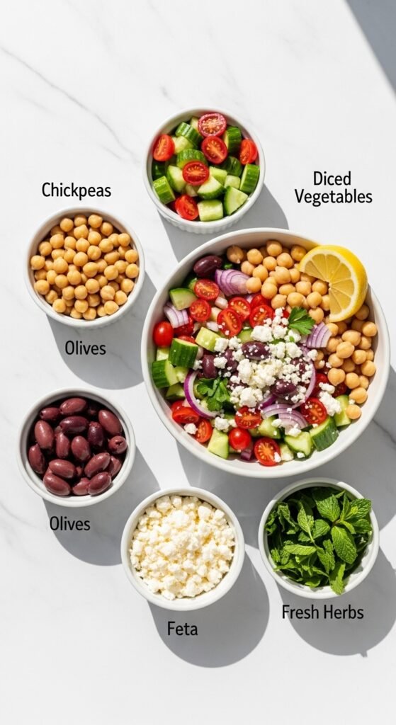 1. What Exactly Is Mediterranean Chickpea Salad?