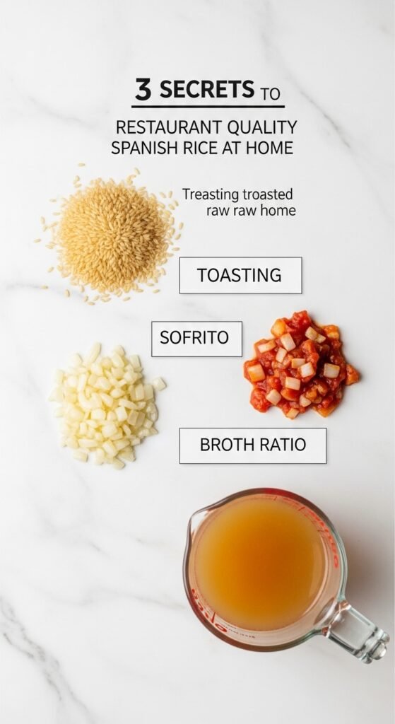 The Secret to Restaurant-Quality Spanish Rice at Home