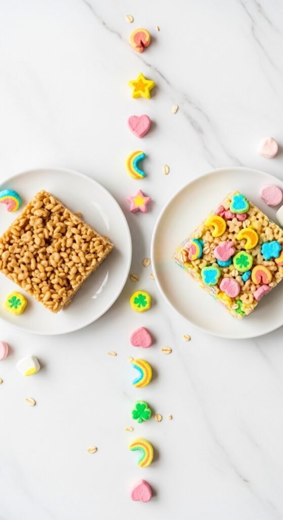 What Exactly Are Lucky Charm Rice Crispy Treats?