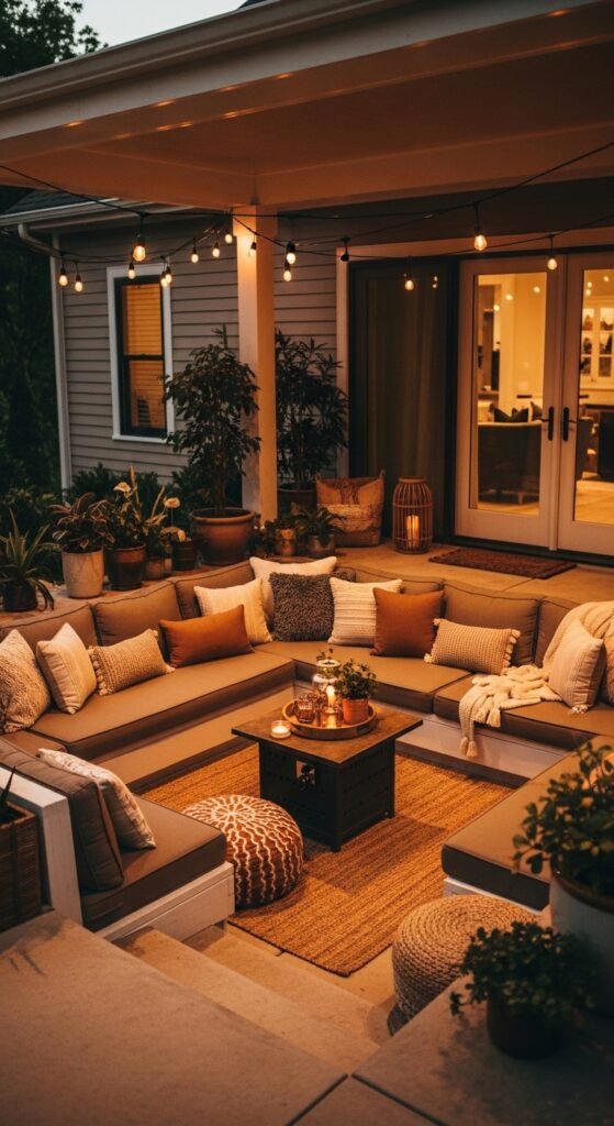 Idea #1: The Cozy Conversation Pit