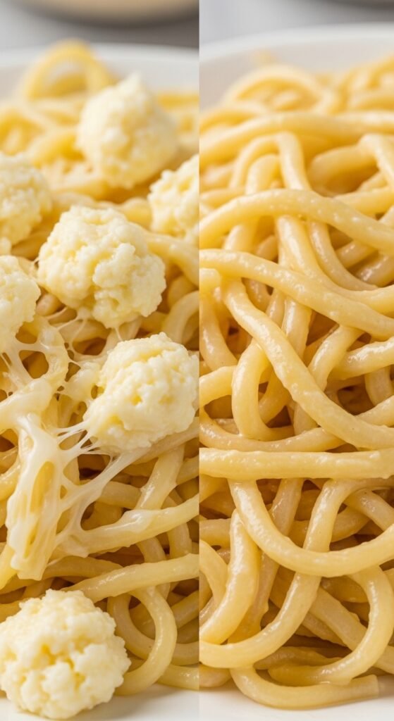 Mistake #5: Dry, Sticky Pasta