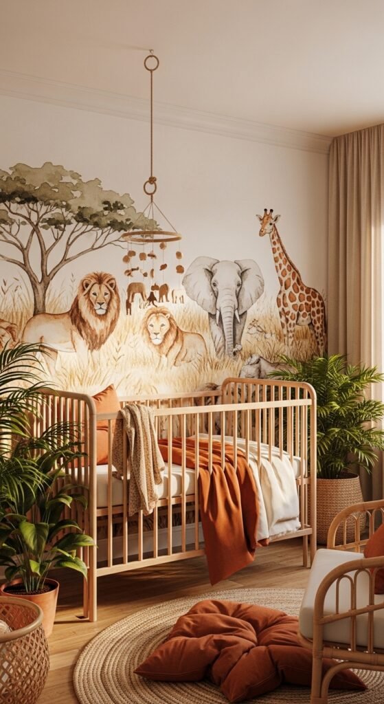 Idea #2: Safari Adventure (Animal Prints & Greenery)