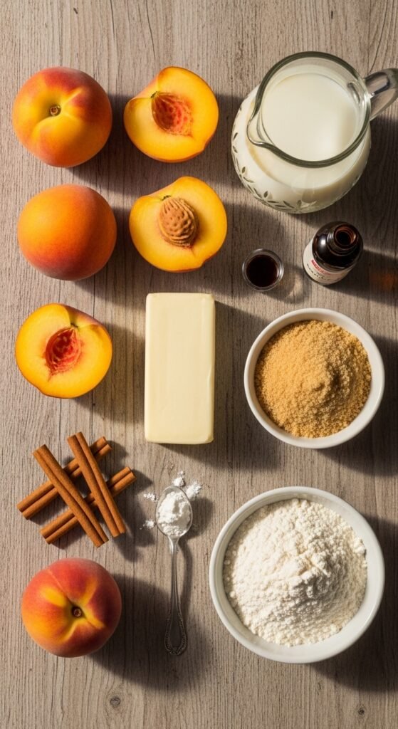 Essential Ingredients for the Perfect Peach Cobbler