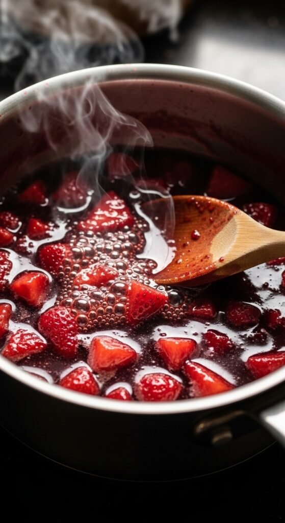 For the Homemade Strawberry Cake Layers: