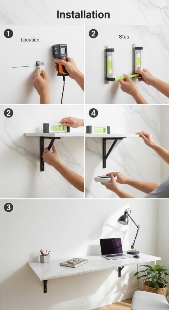 Step-by-Step Guide to a Floating Desk: