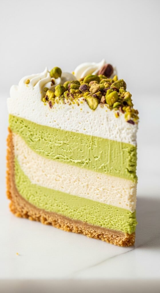 The Anatomy of a Perfect Pistachio Cheesecake