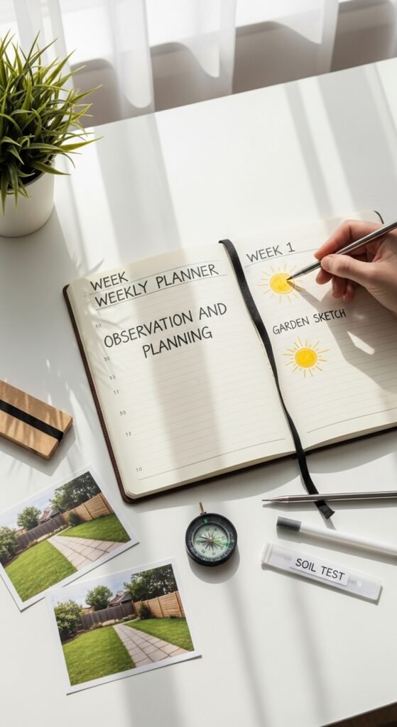 Week 1: Observation and Planning