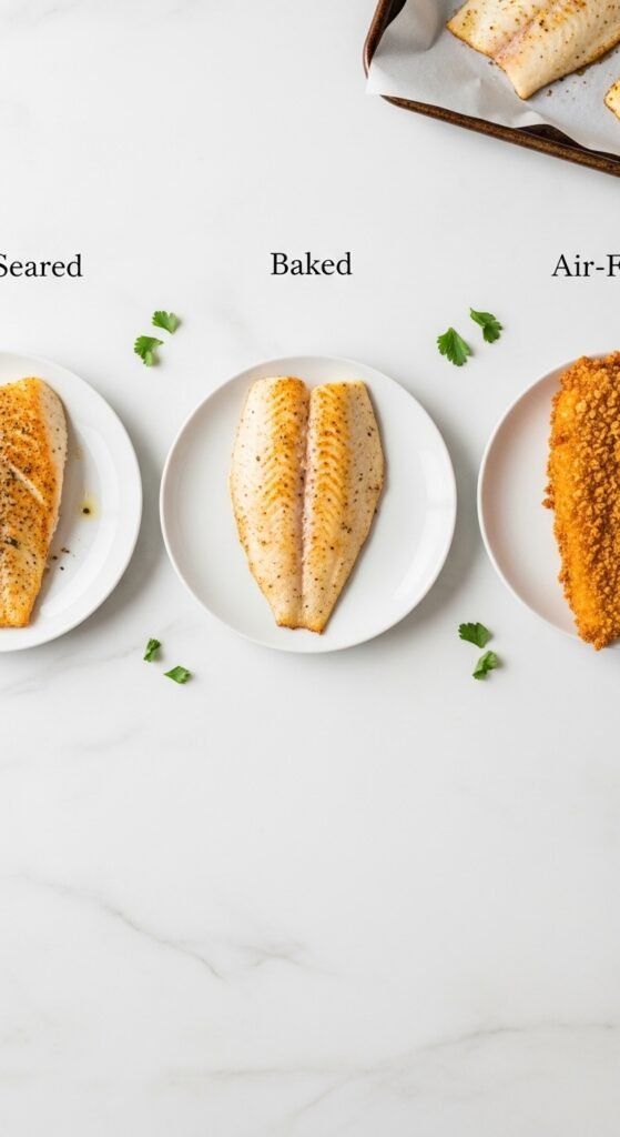 Light and Fresh Tilapia with Vegetable Medley
