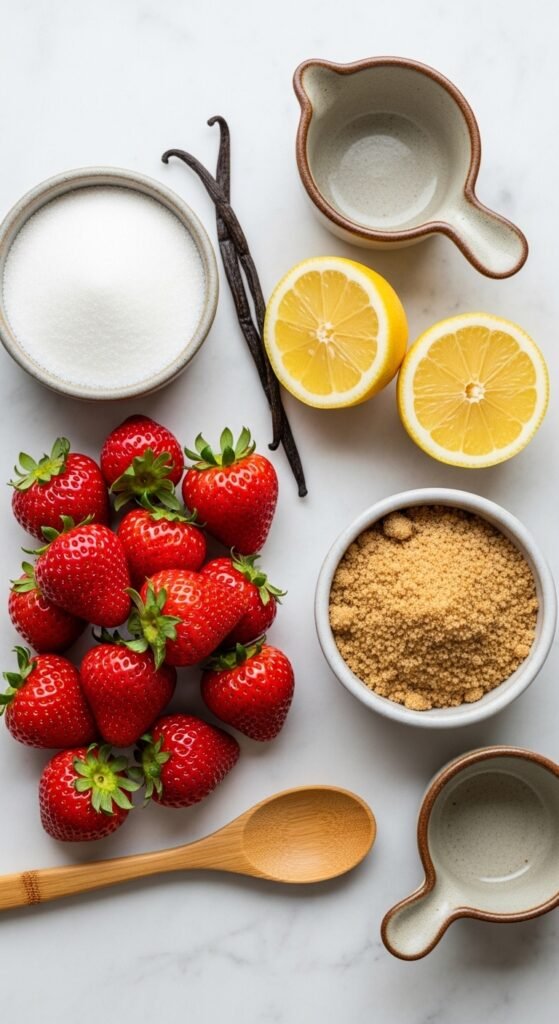 Essential Ingredients for the Perfect Homemade Strawberry Syrup