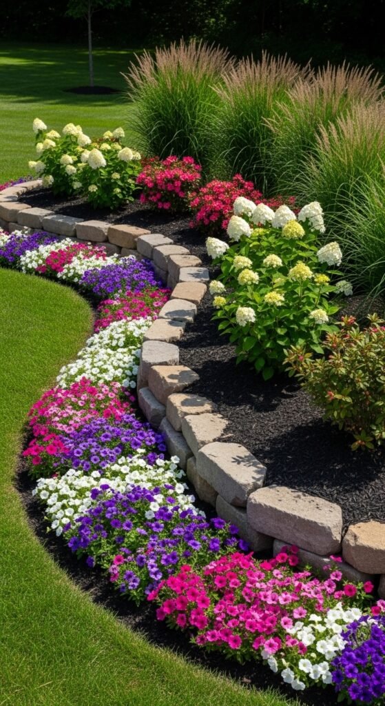 Idea #4: Define Your Domain with Low Garden Walls