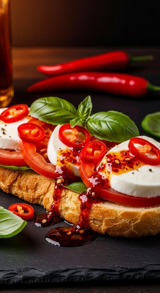 Breakfast Caprese Sandwich