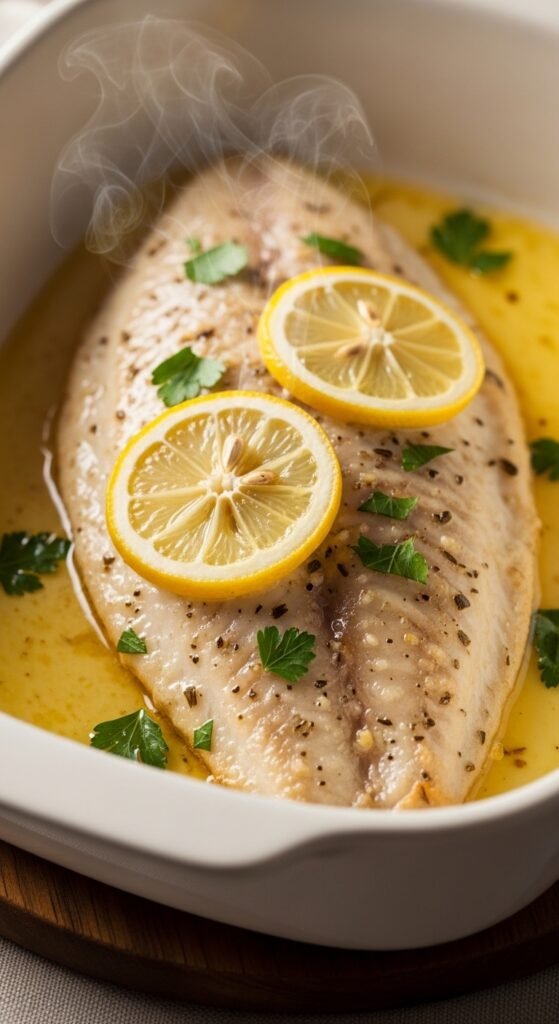 2. Pesto-Parmesan Crusted Baked Talapia