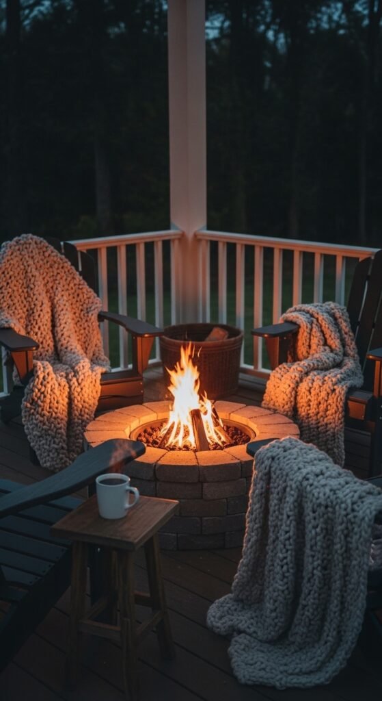 Idea #5: The Fire & Cozy Nook