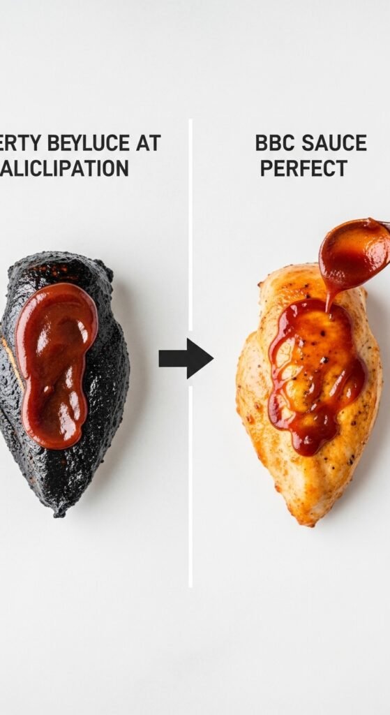 Mistake #4: Adding BBQ Sauce Too Early