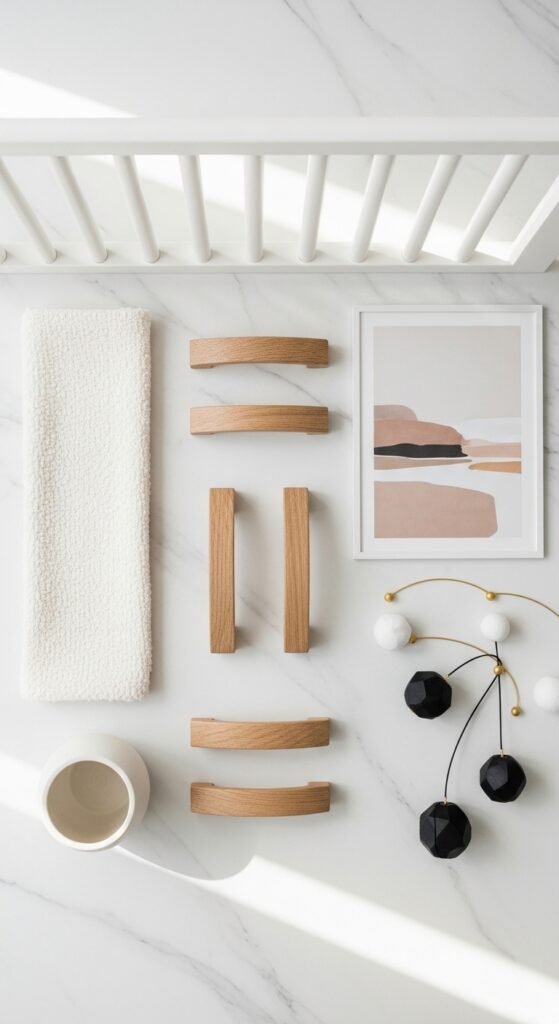 Idea 3: Modern Minimalist Nursery