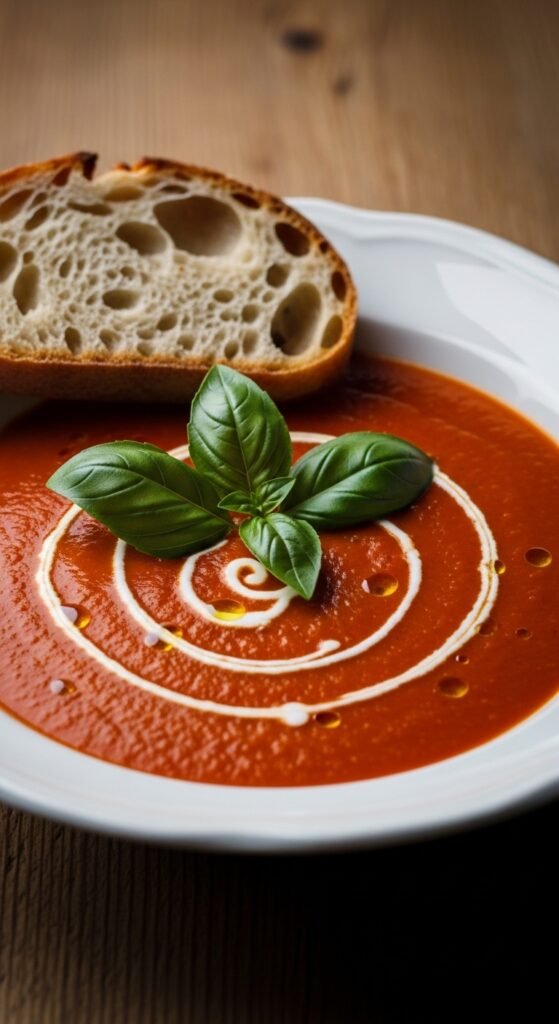 5. Creamy Vegan Tomato Soup