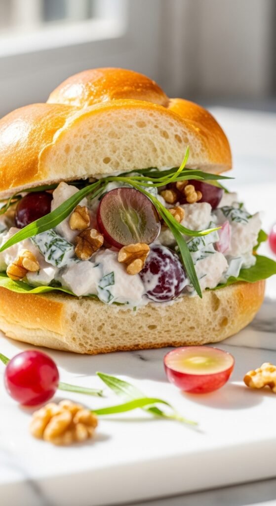 Recipe 7: Greek Yogurt Chicken Salad with Grapes