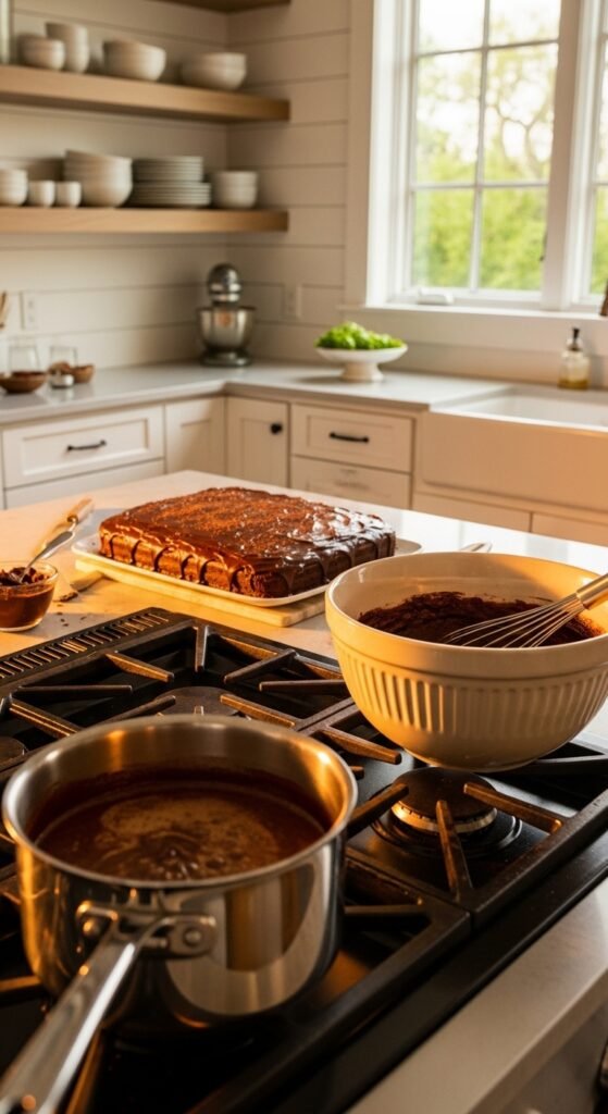 Step-by-Step Guide to the Best Texas Chocolate Sheet Cake