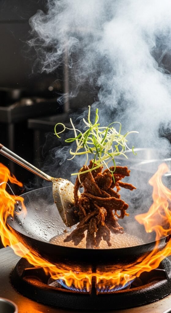 Cooking Instructions for Mongolian Beef
