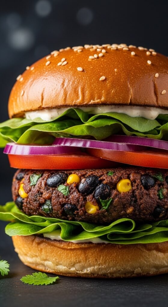 6. Black Bean Burgers (That Don't Fall Apart)