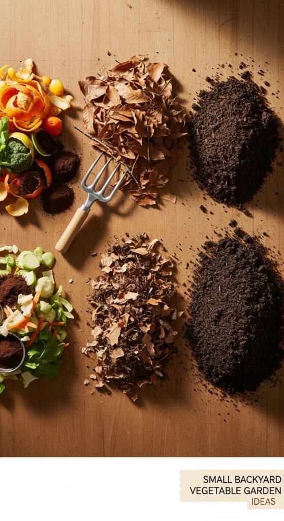 How to Make Compost in a Small Backyard