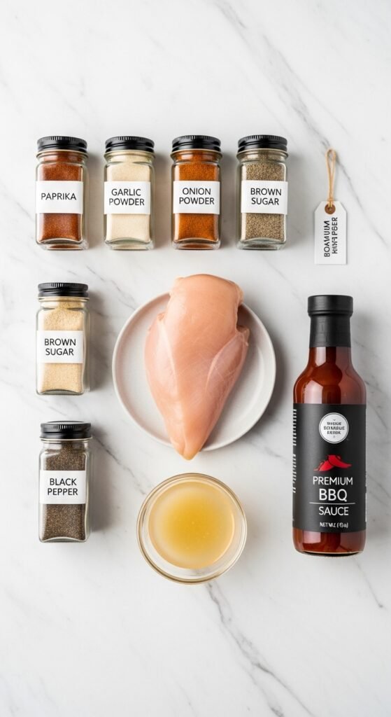 Essential Ingredients for the Perfect Baked BBQ Chicken Breast