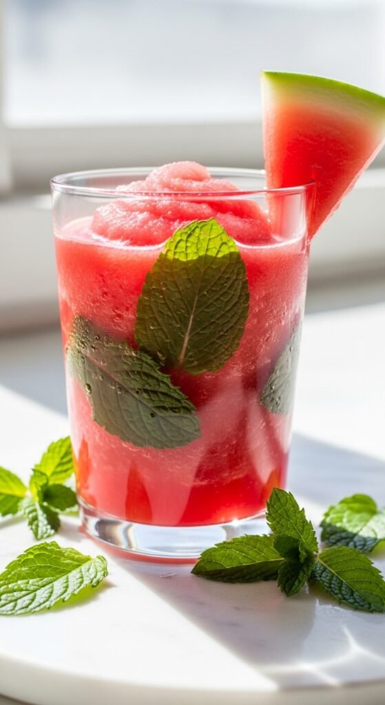 8. The "Watermelon Mint Cooler"
