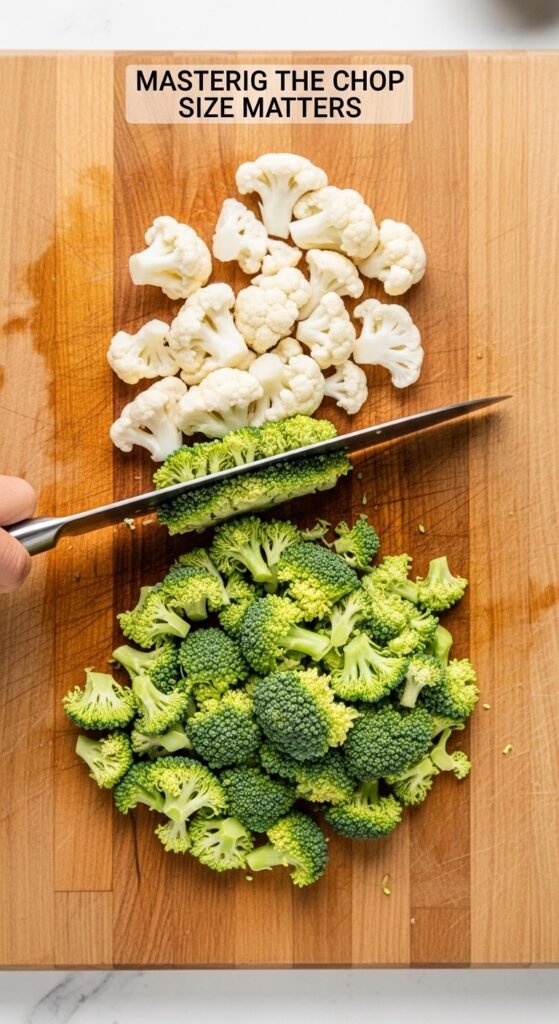 Step 2: Mastering the Chop: Size Matters