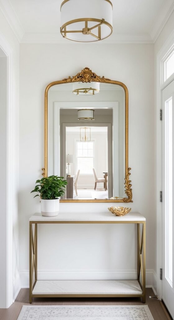 Idea #4: The Mirror Trick (To Double Your Space)