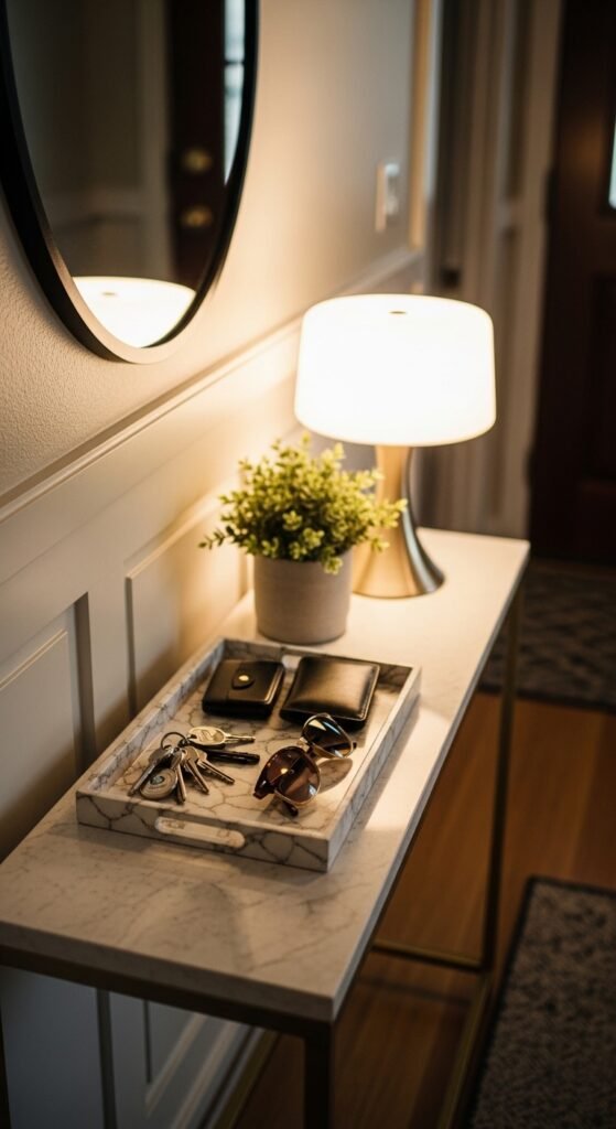 Idea #1: The Landing Zone Console Table