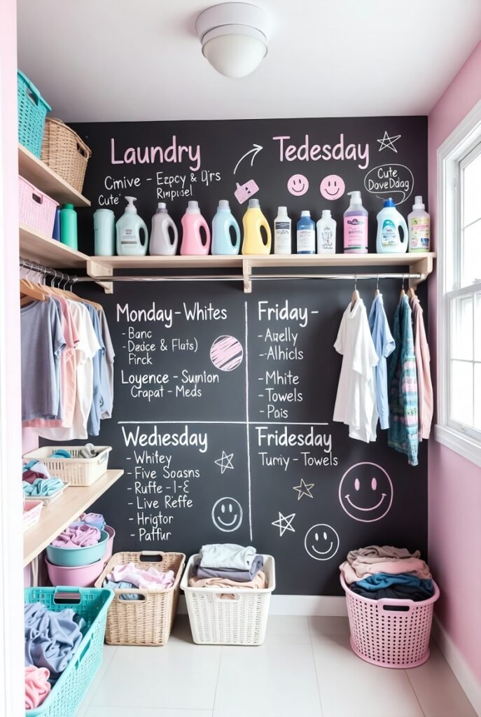 Idea #16: Create a “Launch Pad” for Laundry Day