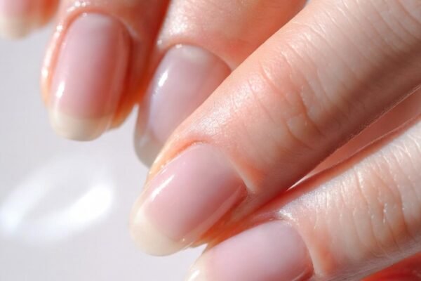 Close-up of 15 sheer pink nail ideas including Milky Pink, Rosewater Glass, Strawberry Milk Jelly, Rose Quartz Crystal, and Pink Cloud Smoke showcasing effortlessly elegant translucent pink manicures that flatter every skin tone.