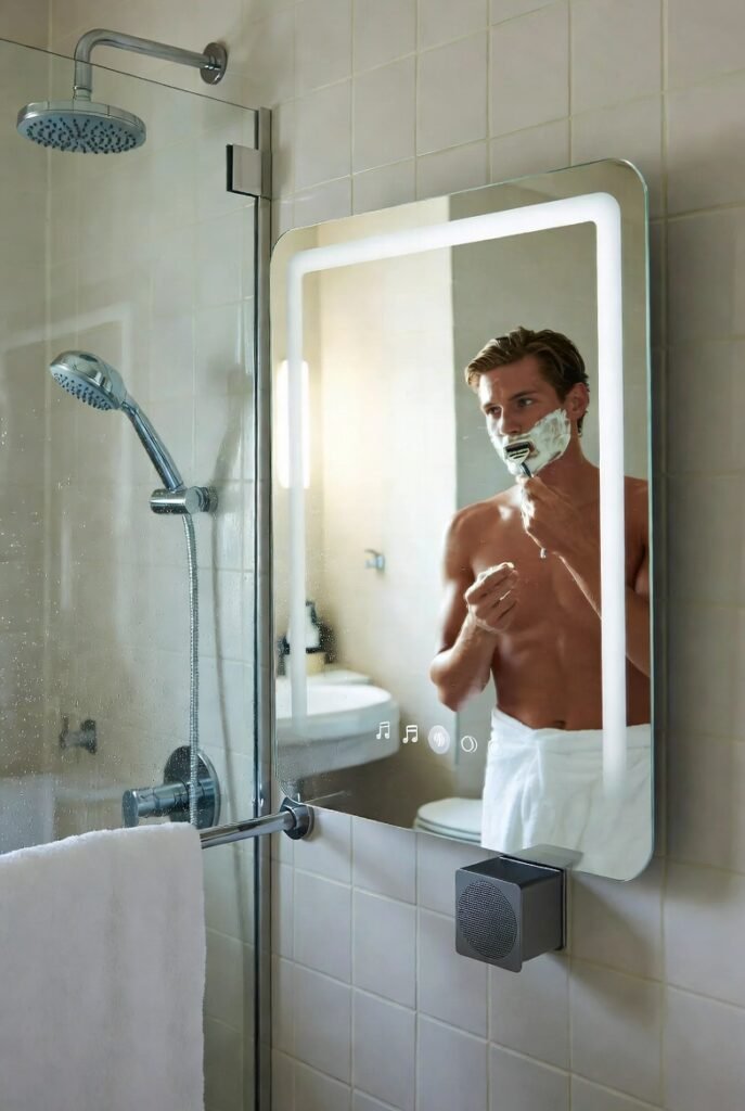 19. The Mosaic Tile Frame Mirror