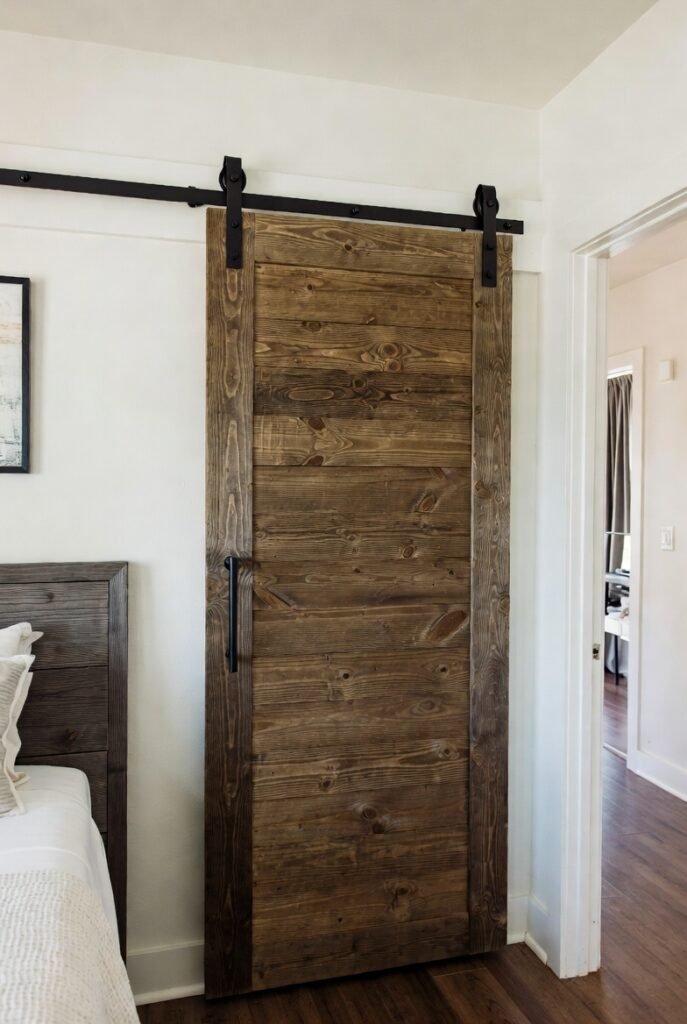9. Replace Closet Doors with Curtains