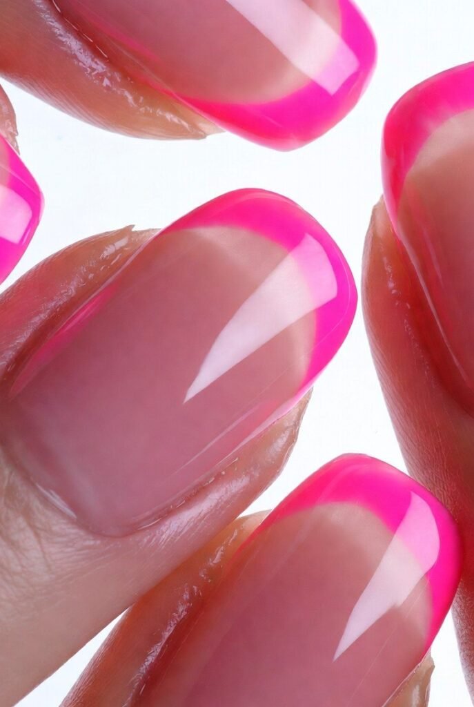 Jelly Pink Confetti with Multi-Colored Sprinkles