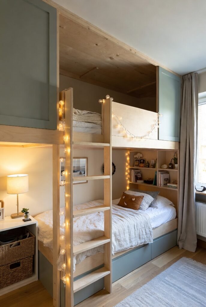 16. Custom DIY Bunk Bed (For the Ultimate Personalization)