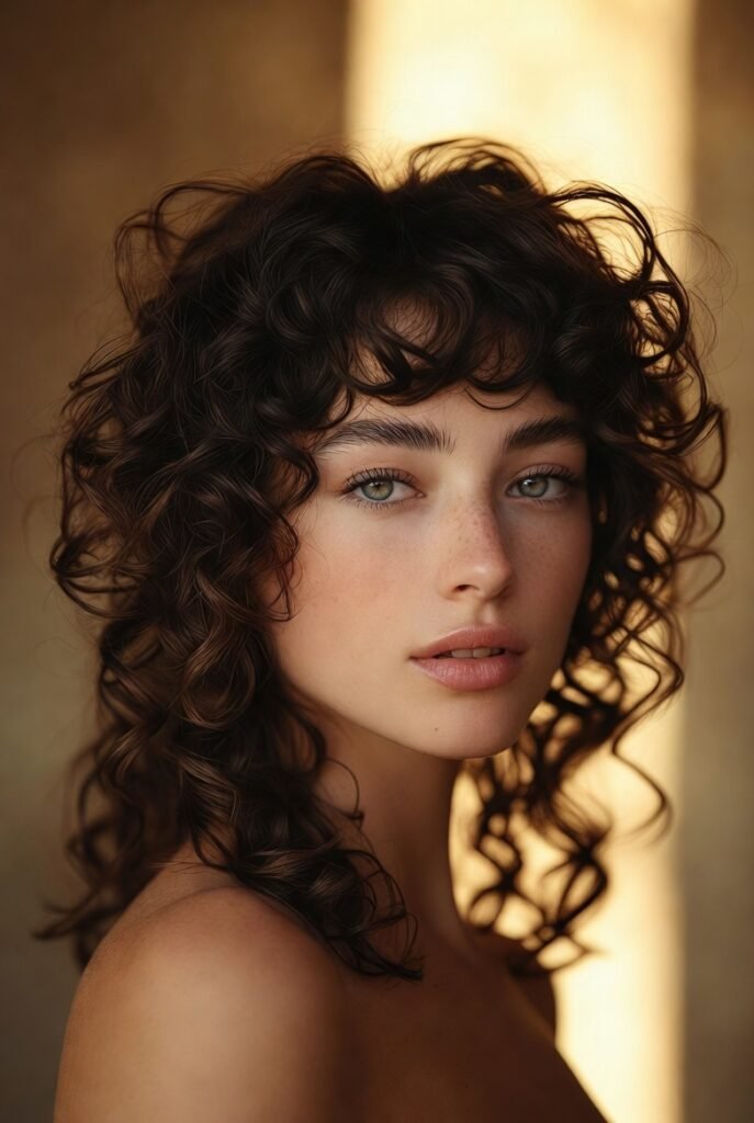 Short and Choppy Shag for Fine Hair