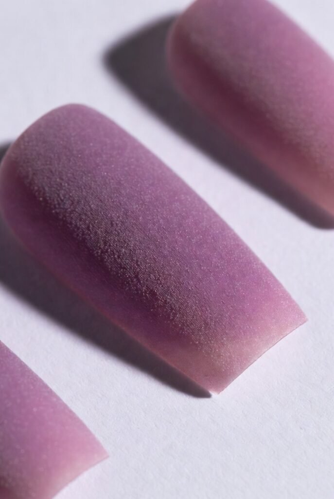 Lavender Haze Velvet Acrylics