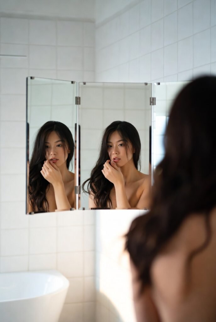 21. The Geometric Mirror (Hexagon or Diamond)