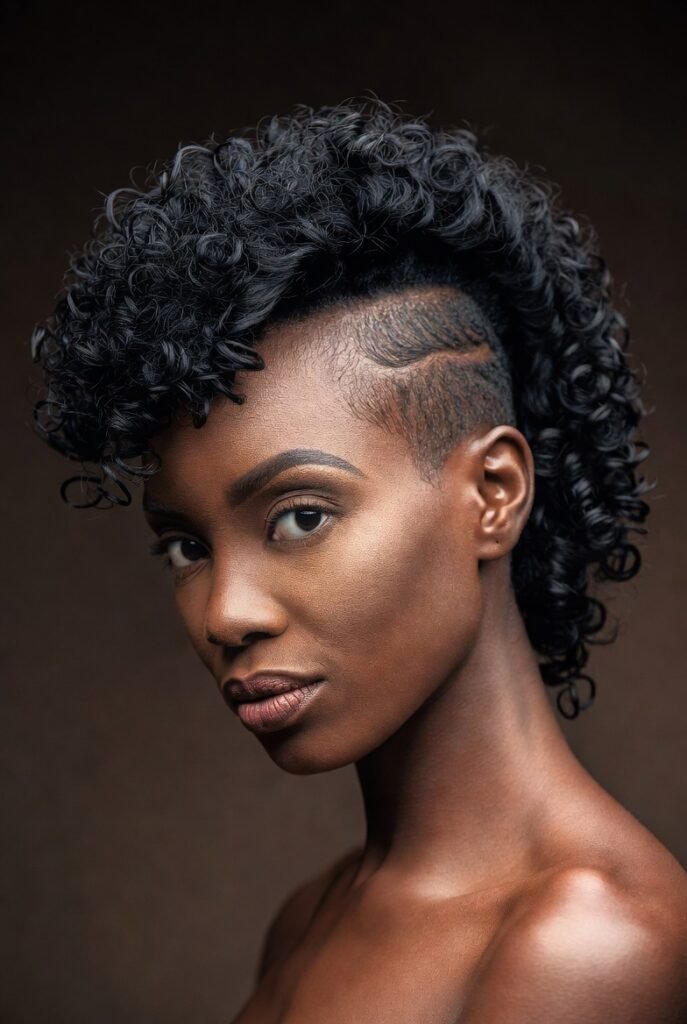 7. Pixie-Bob with Curly Fringe (The Halle Berry)